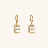 Velora Initial Letter Earrings