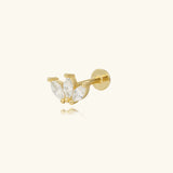 Trio Diamond Stud