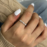 Cira Diamond Pearl Ring