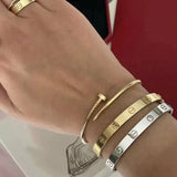 Eternity Link Bracelet Gold