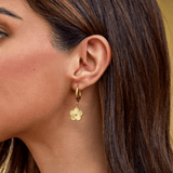 Clover Hoop Earrings