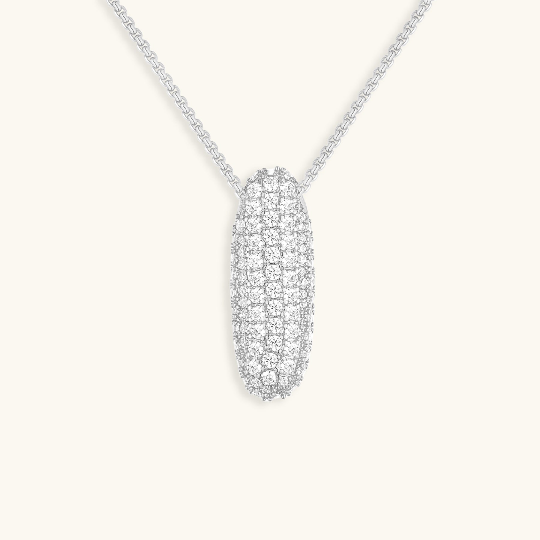Aven Initial Diamond Necklace